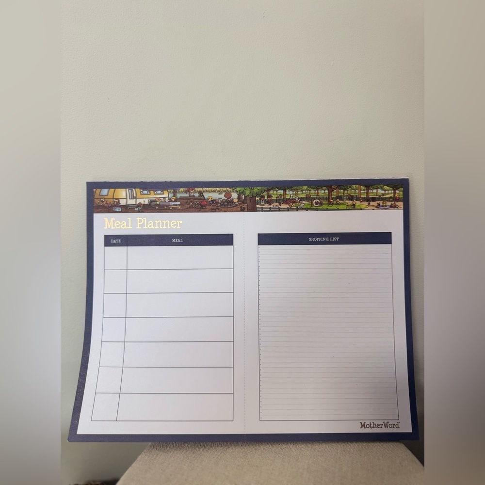 NWOT MotherWord Meal Planner and Small Calendar Set - Picture 2 of 2